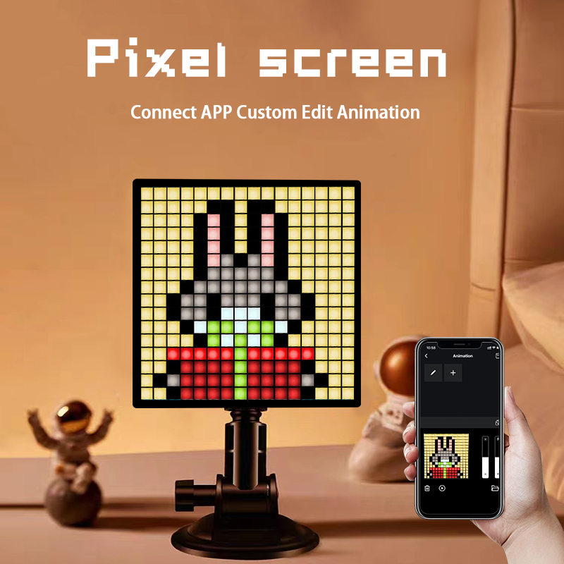 Pixel Art Led Panel - แผงไฟ LED RGB พิกเซล แสดงผลภาพ ไฟศิลปะที่ตั้งโปรแกรมได้