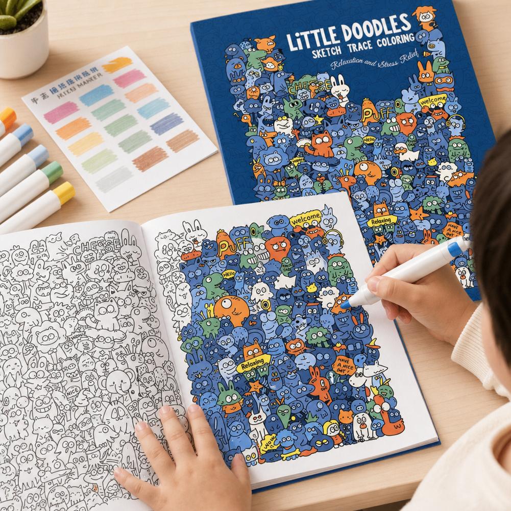 Photography Of Book - สมุดระบายสีศิลปะการวาดภาพสร้างสรรค์ | สมุดระบายสีและลอกลายลวดลายการวาดน่ารัก สำหรับผู้ใหญ่ ผ่อนคลาย ใช้ได้ทั้งที่บ้าน