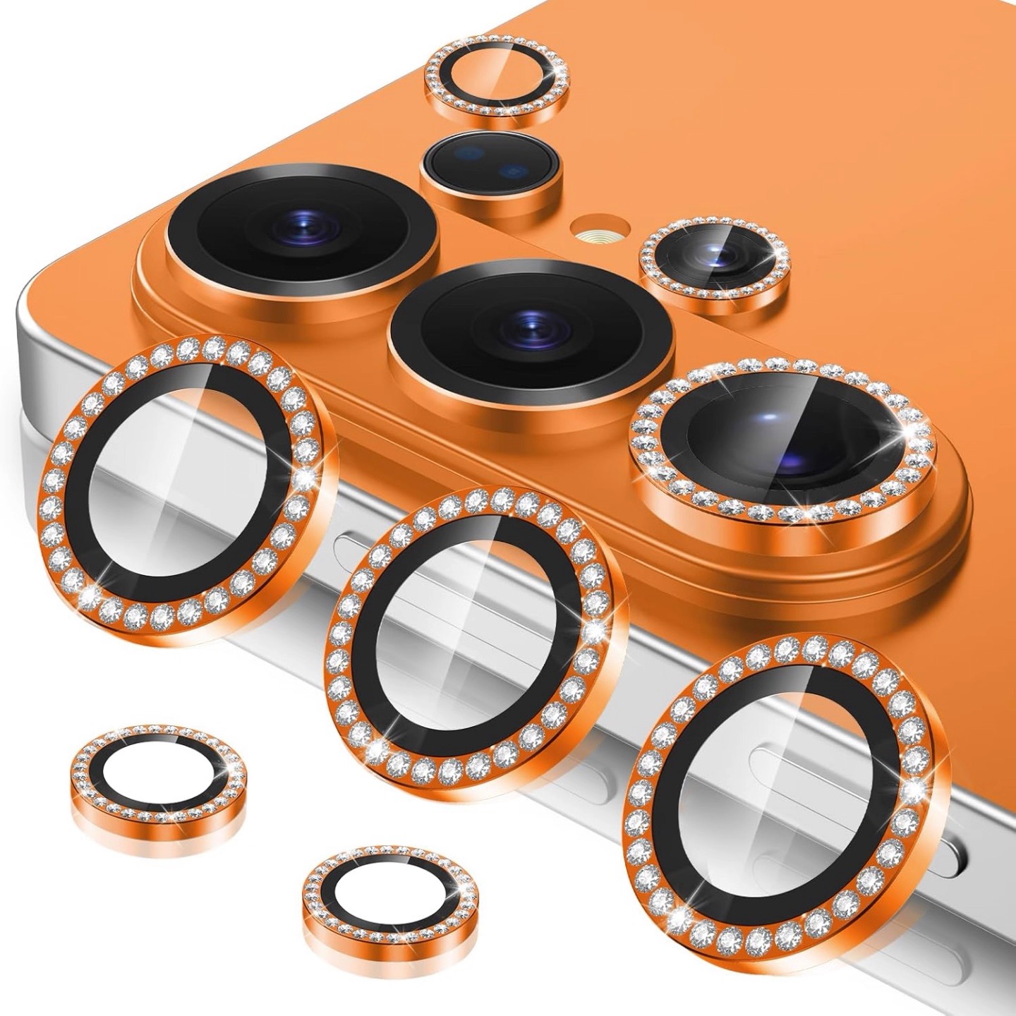 Photography Kit Samsung S26 Ultra - ฟิล์มกระจกเลนส์อัลลอยด์ประดับเพชรสำหรับซัมซุง กาแลคซี่ เอส 26 อัลตร้า พลัส
