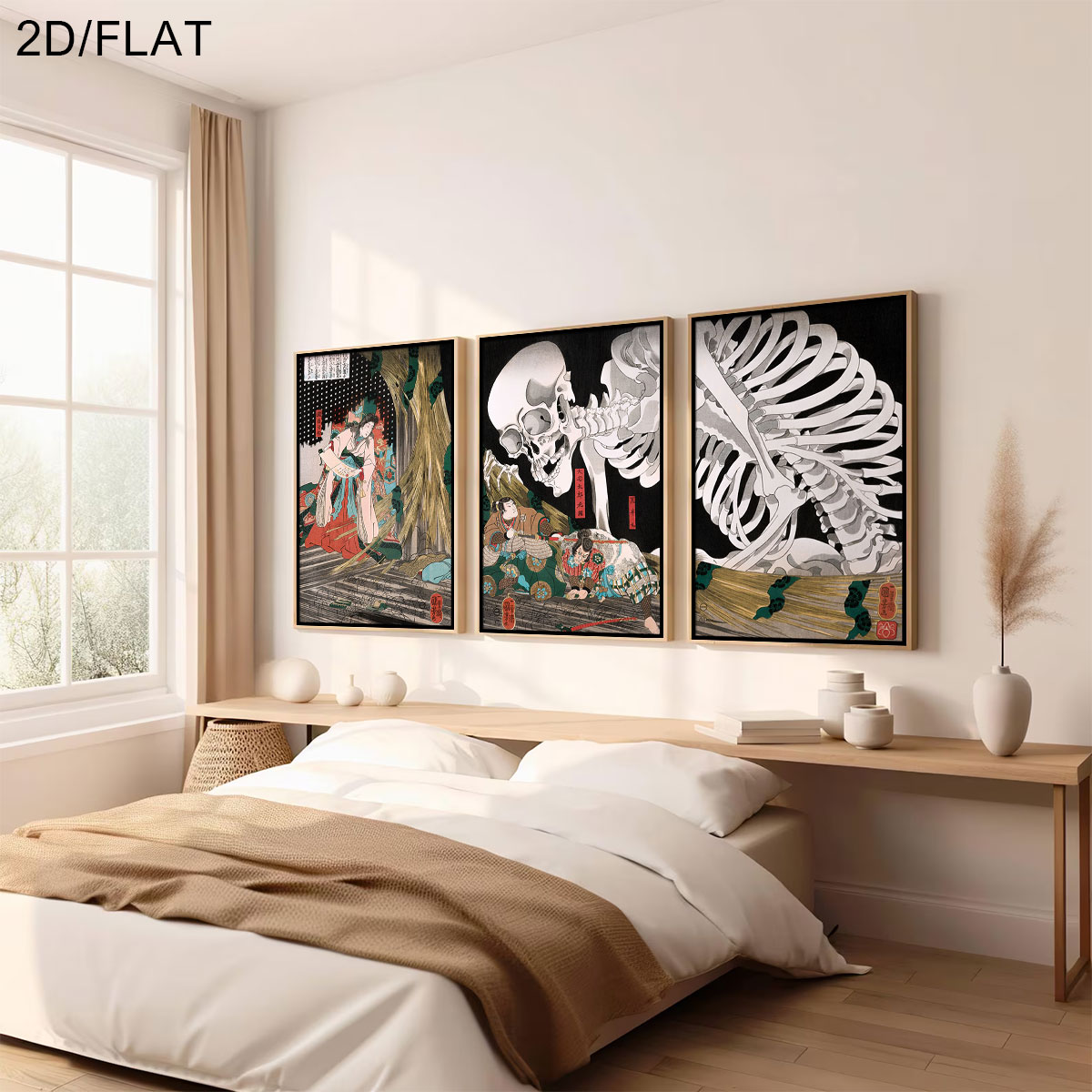 3 ชิ้น ภาพพิมพ์บนผ้าใบลาย Taki - Photography Pose บทวิจารณ์และราคา