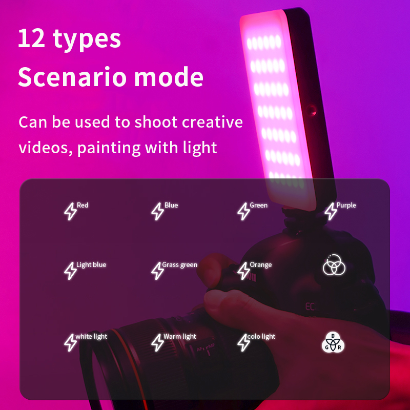 RGB Video Light แบบพกพา LED กล - Pixel Art Led Panel บทวิจารณ์และราคา
