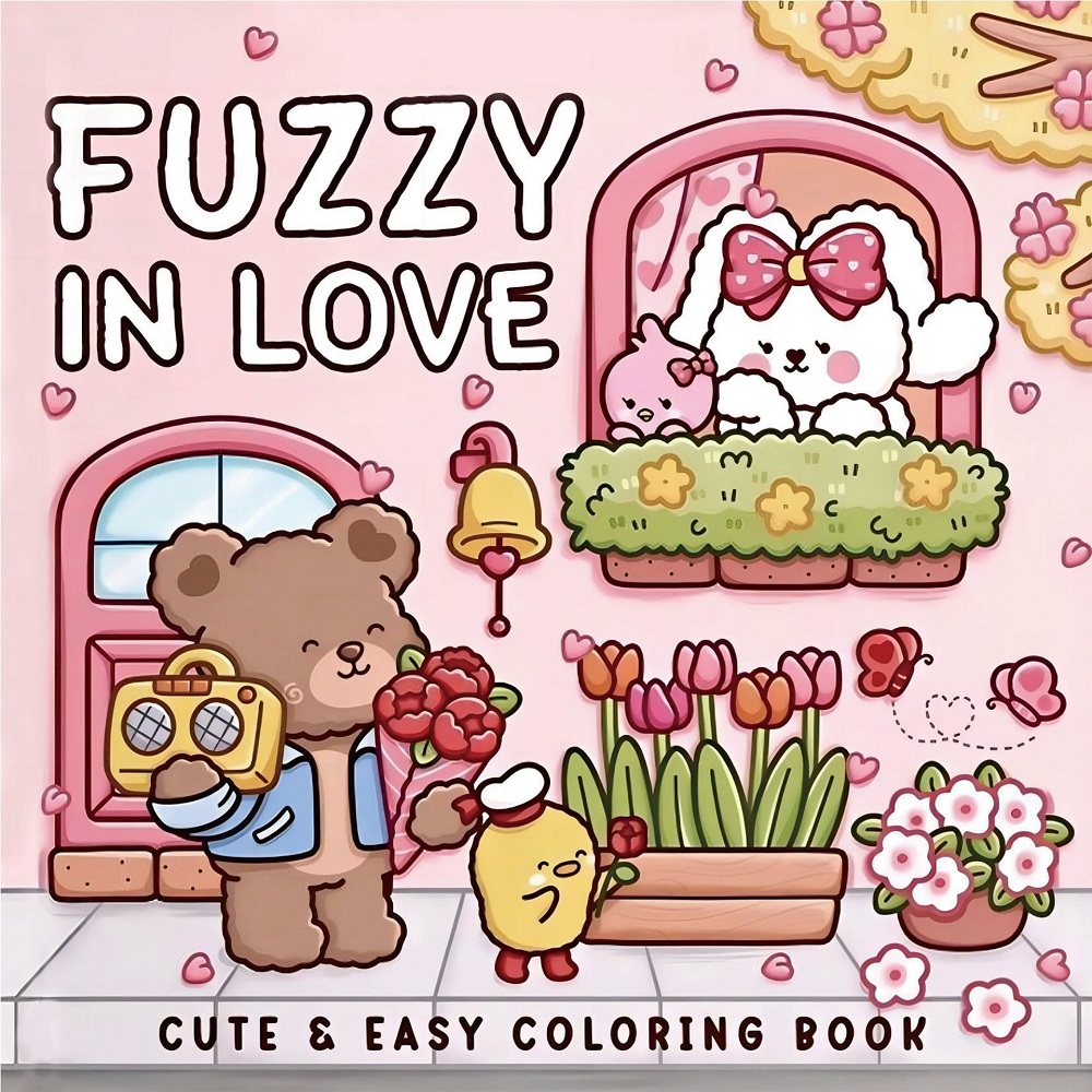 FUZZY IN LOVE สมุดระบายสีรูปแบ - Photography Of Book บทวิจารณ์และราคา