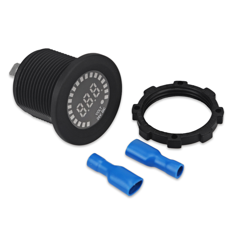 24V 12V DC โวลต์มิเตอร์สี LED  - Light Meter Incident บทวิจารณ์และราคา