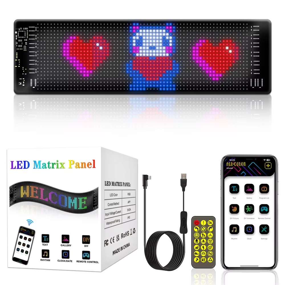 【16x96 LED PLus】【192mm*898mm】【 - Pixel Art Led Panel บทวิจารณ์และราคา