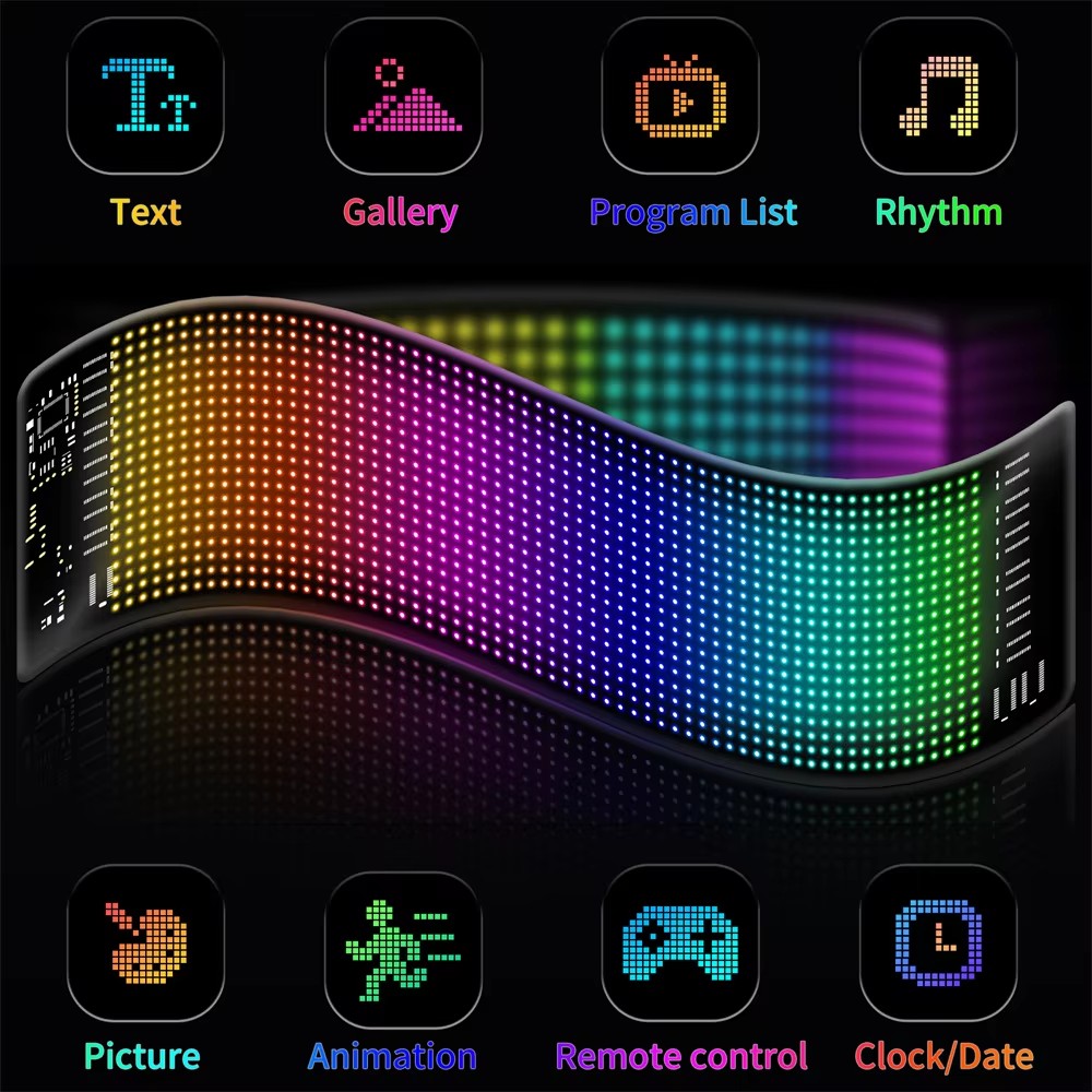 【16x96 LED PLus】【192mm*898mm】【 - Pixel Art Led Panel บทวิจารณ์และราคา