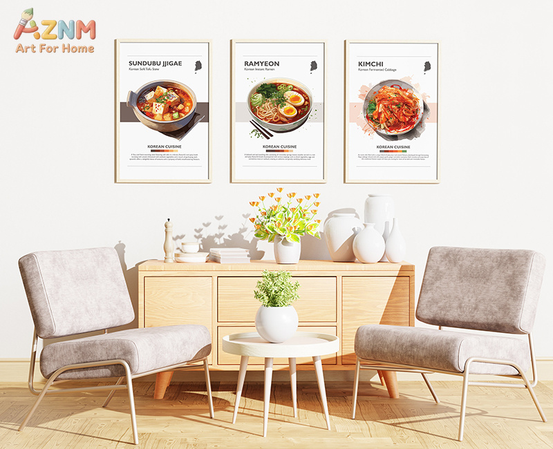 AZNM โปสเตอร์ผ้าใบไร้กรอบ อาหา - Photography Of Food บทวิจารณ์และราคา