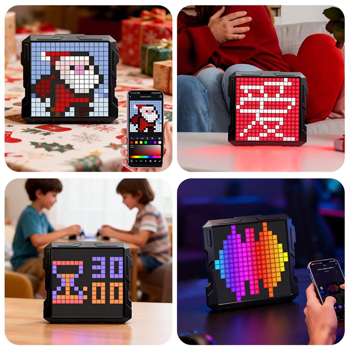 ไฟกลางคืนดิจิตอลอัจฉริยะ A72U  - Pixel Art Led Panel บทวิจารณ์และราคา