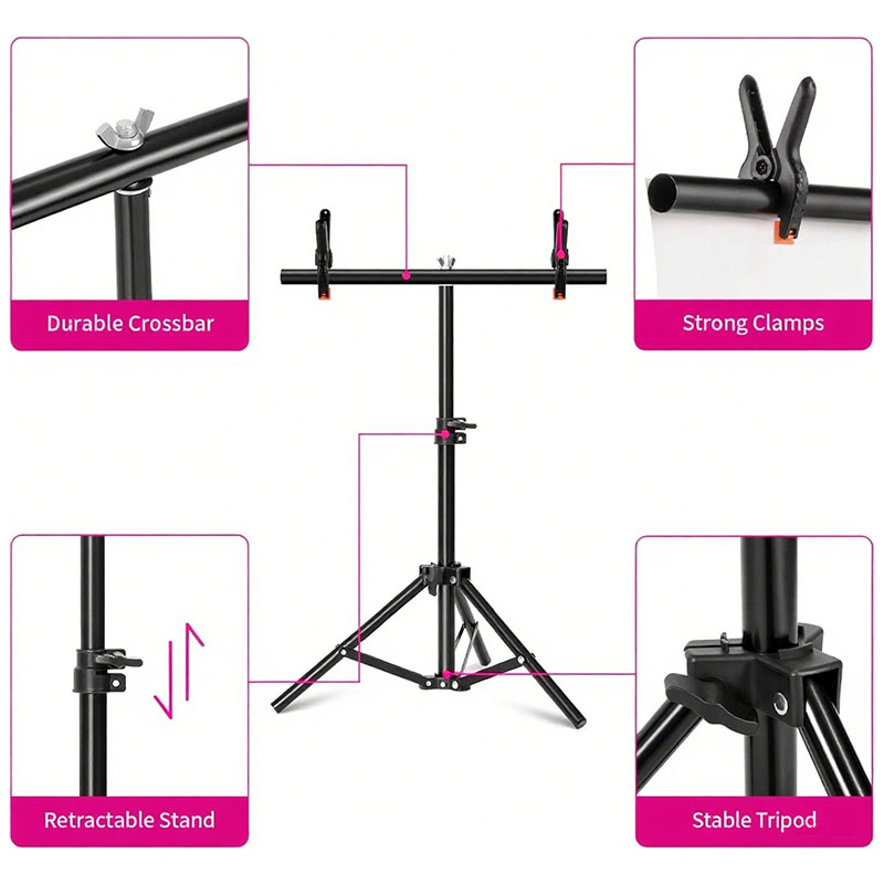 T-รูปการถ่ายภาพฉากหลังขาตั้งสต - Photography Hacks บทวิจารณ์และราคา