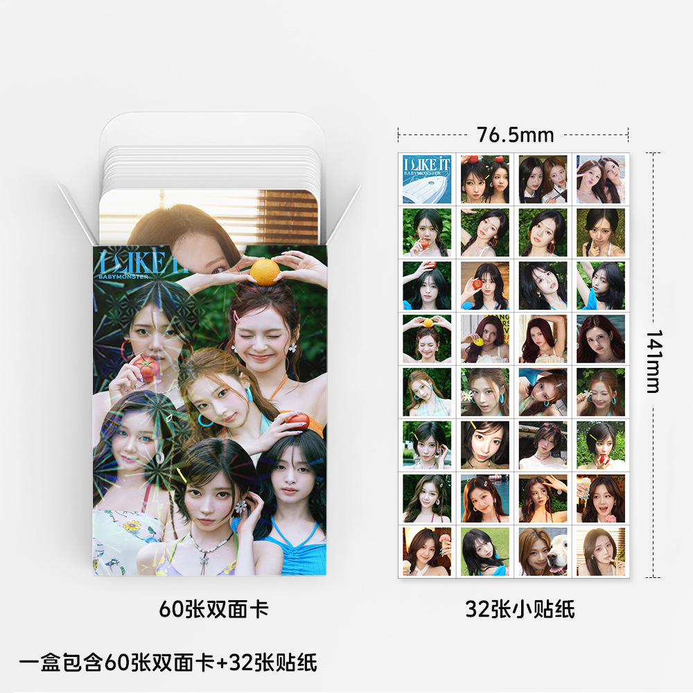 การ์ดเล็ก 92 ชิ้นใหม่ BABYMONS - Photography Paper บทวิจารณ์และราคา