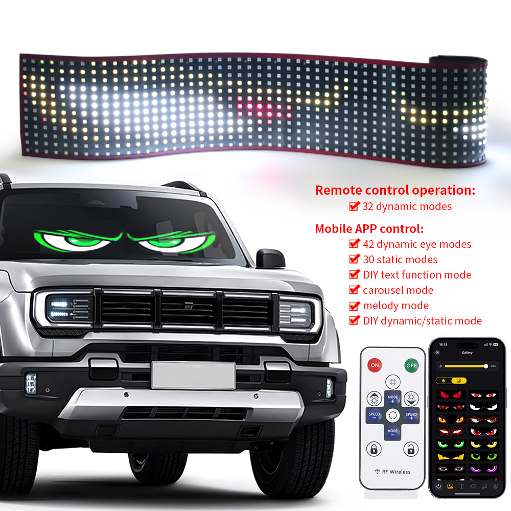 ไฟ LED Devil Eyes สำหรับตกแต่ง - Pixel Art Led Panel บทวิจารณ์และราคา
