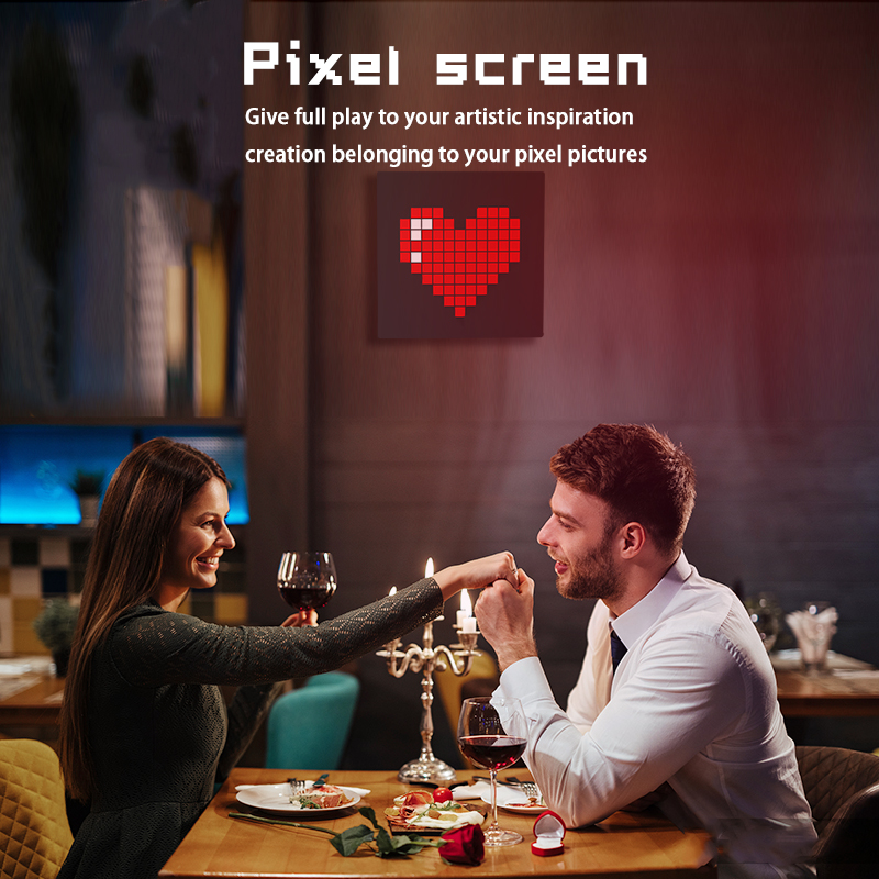 แผงไฟ LED RGB พิกเซล แสดงผลภาพ - Pixel Art Led Panel บทวิจารณ์และราคา