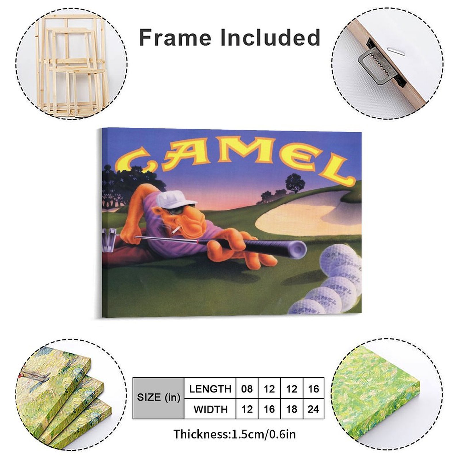 Vintage Joe Camel รูเล็ตโฆษณาผ - Photography Pose บทวิจารณ์และราคา