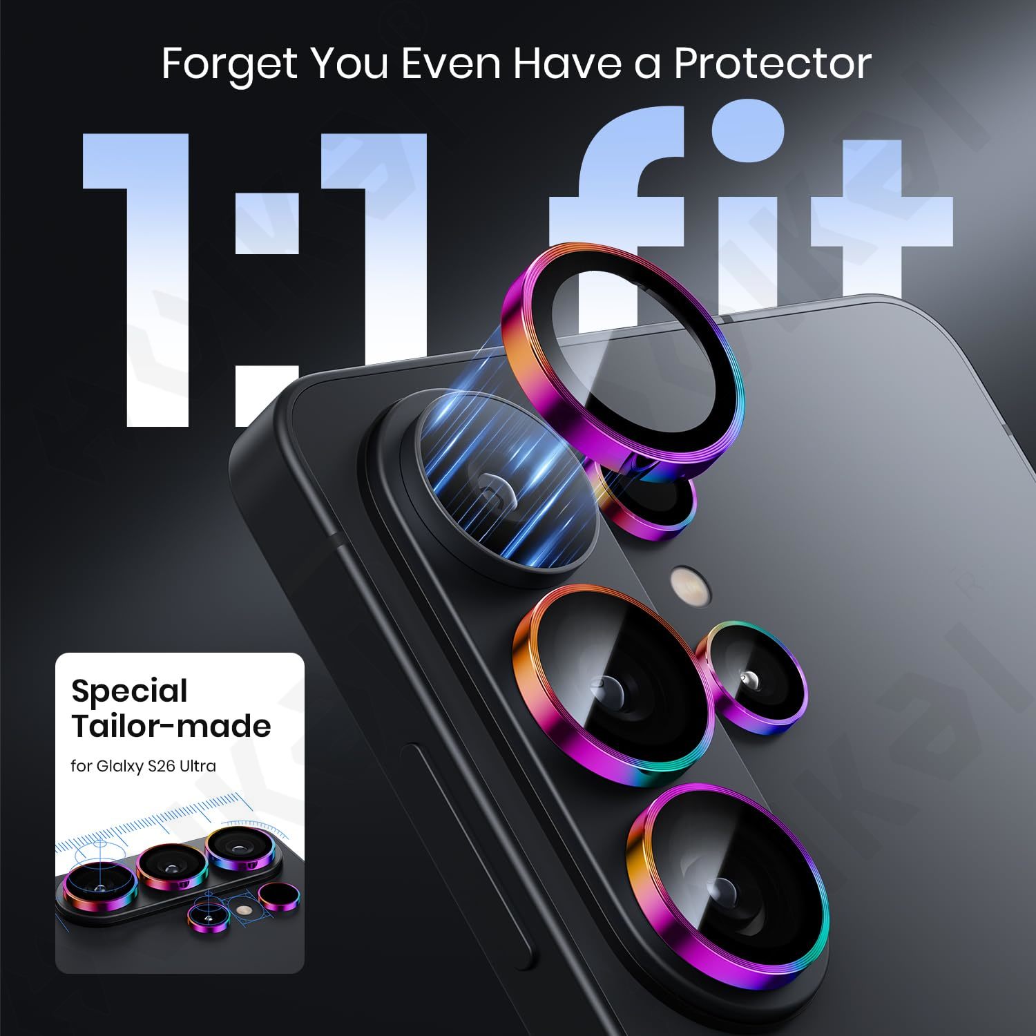 2 ชุดฟิล์มกันรอยเลนส์กล้องแบบไ - Photography Kit Samsung S26 Ultra บทวิจารณ์และราคา