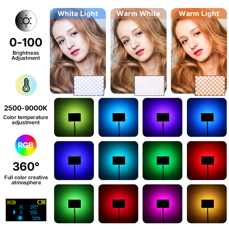 Ulanzi ไฟวิดีโอ RGB 15W LT003แ - Pixel Art Led Panel บทวิจารณ์และราคา