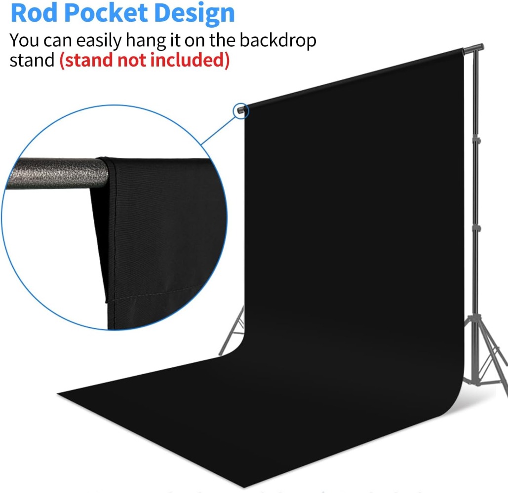 พื้นหลังสีดําสําหรับการถ่ายภาพ - Photography Hacks บทวิจารณ์และราคา