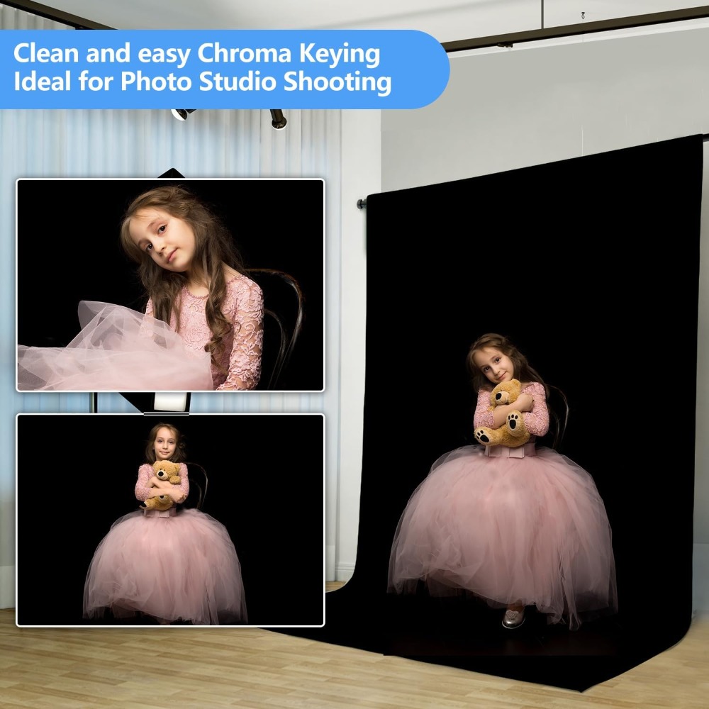 พื้นหลังสีดําสําหรับการถ่ายภาพ - Photography Hacks บทวิจารณ์และราคา