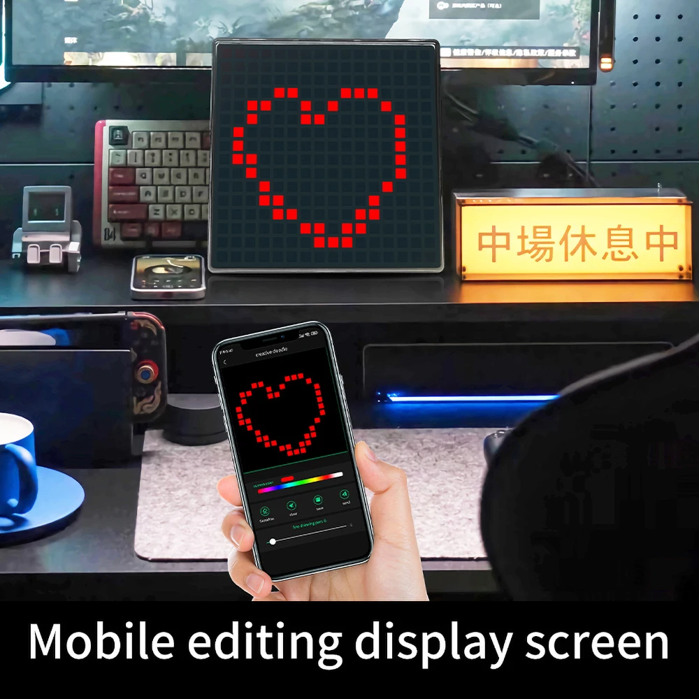 ใหม่ 64x64 พิกเซล LED สมาร์ท A - Pixel Art Led Panel บทวิจารณ์และราคา