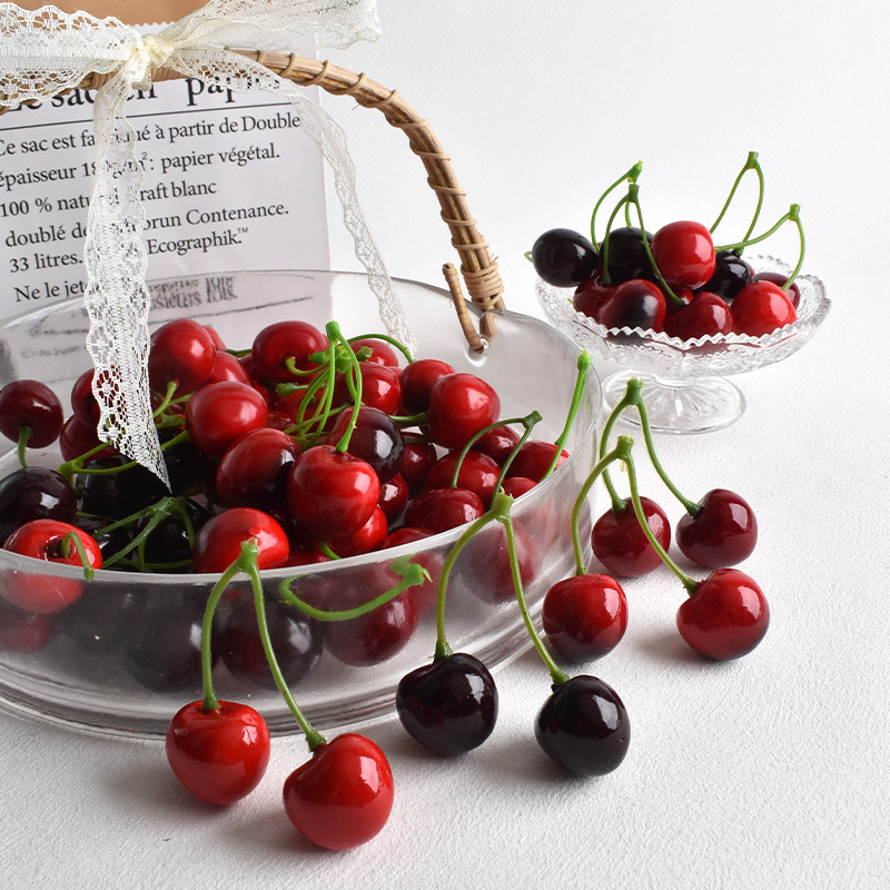 ผลไม้เชอร์รี่ปลอม 10 ชิ้น สำหร - Photography Of Food บทวิจารณ์และราคา