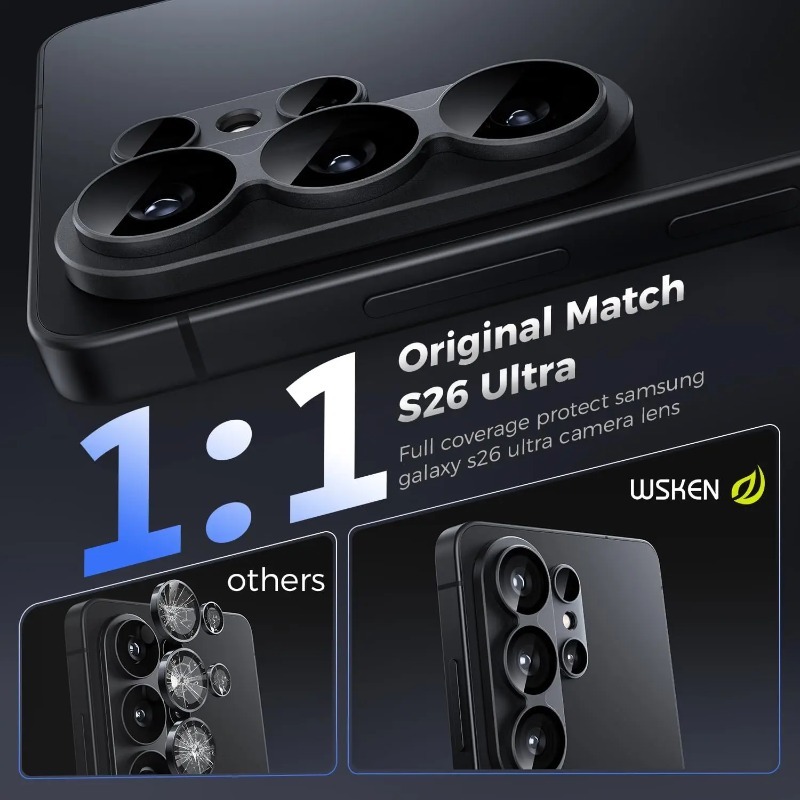 ตัวป้องกันเลนส์กล้องโลหะสำหรับ - Photography Kit Samsung S26 Ultra บทวิจารณ์และราคา