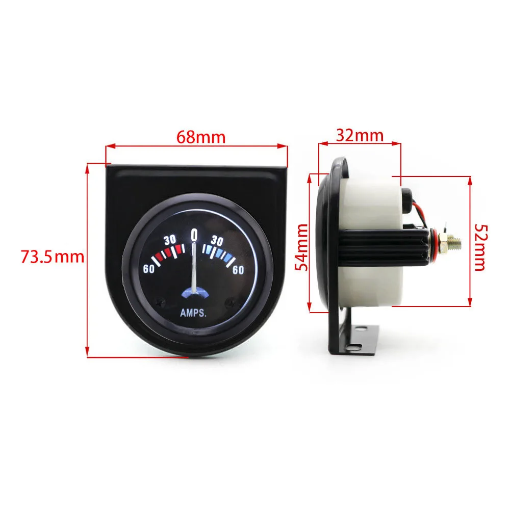2 นิ้ว 52 มม.รถ AMPS Meter 60- - Light Meter Incident บทวิจารณ์และราคา